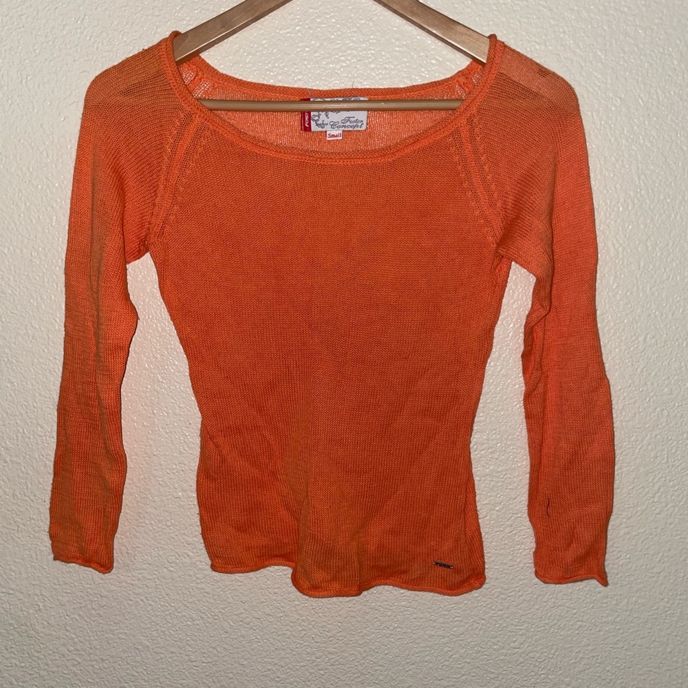 Bright Orange Women's Top